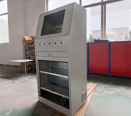 Freestanding Operator Console Enclosure (Sloped Top Enclosure)