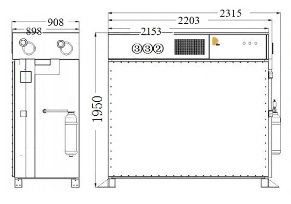 Energy Storage Cabinets (600-876VDC)