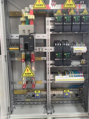 Power distribution panel typical configuration
