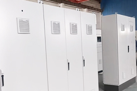 Freestanding Multi-Bay Control Cabinet