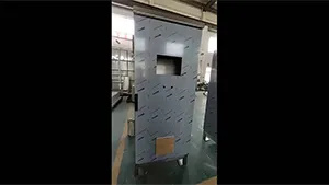 Stainless Steel Single-Door Control Cabinet (Five-Fold Profile Frame)