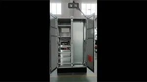 Front and Rear Double-Door Control Cabinet (Nine-Fold Profile Frame)